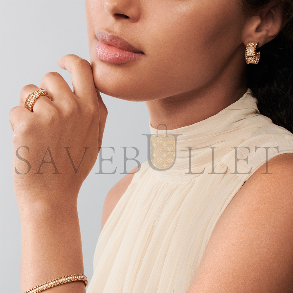 v*n cl*f arpels perlÉe Di*m*nds duo ring vcarp9xp00